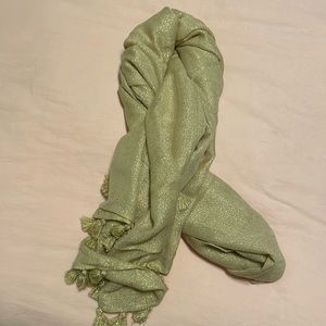 Lilly Pulitzer Gold Scarf